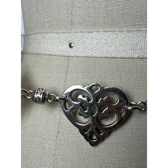 Silver Hearts Chain Belt - Picture 2 of 2